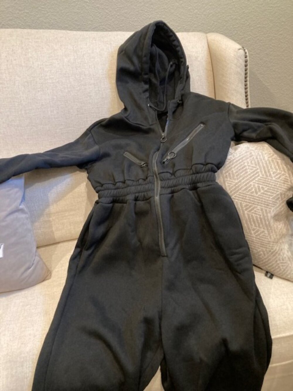 Jumpsuit in black